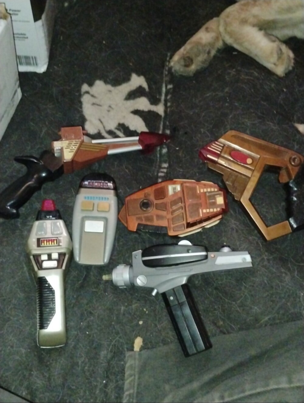 Star Trek Phaser And Tricorder Replica Collection Lot Bundle Of 6 UNTESTED